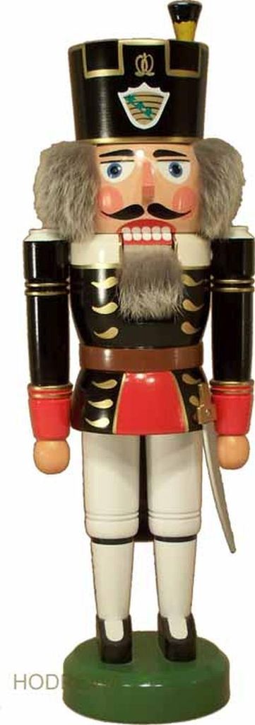 Nussknacker Bergmann schwarz BxHxT 10x45x13cm NEU