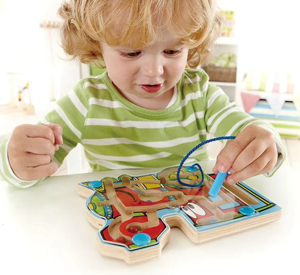 Circuit de Train en Bois Choo Choo Tracks Hape Jeu d'Eveil Enfant