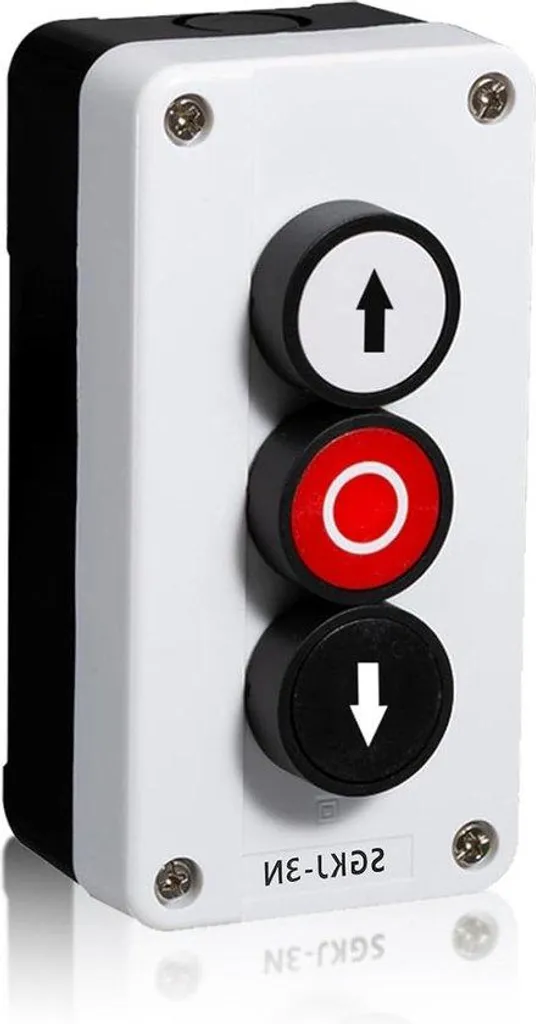Boîtier de Commande IP65 Étanche SGKJ-3N avec Bouton Stop Intégré