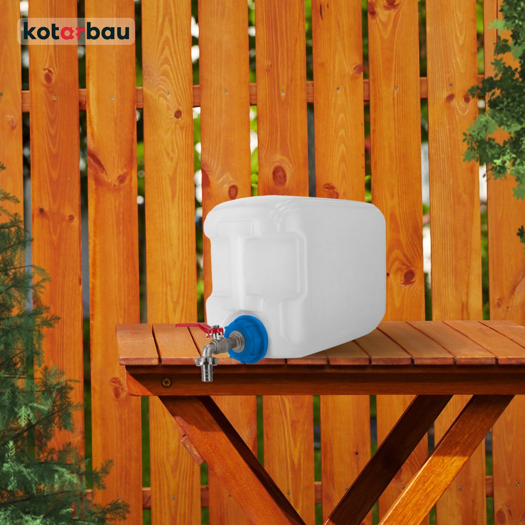 KOTARBAU® Wasserbehälter mit Hahn 20 Liter