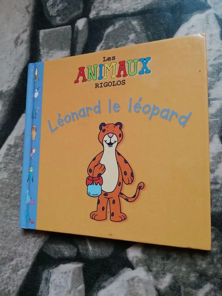 Peluche léopard Léonard hypoallergénique sans odeur pour peau sensible