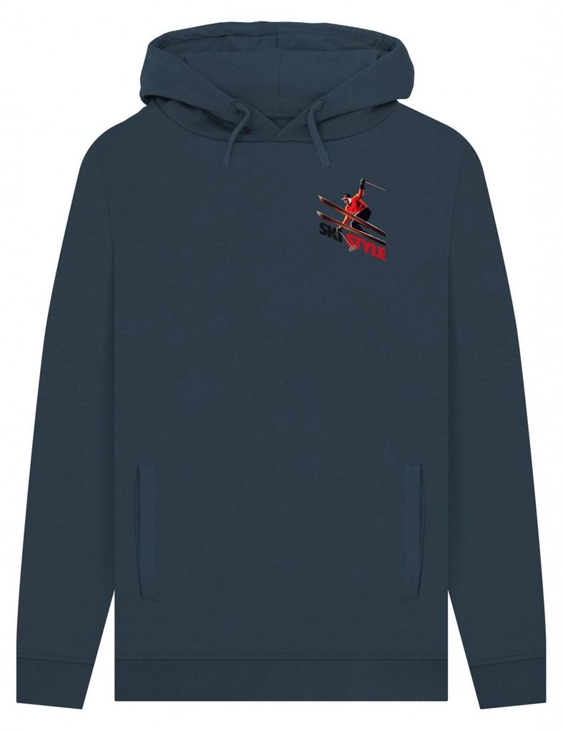 Apoh - "Ski Style" Kapuzenpullover für Herren/Damen Uni PN2204 (S) (Marine)