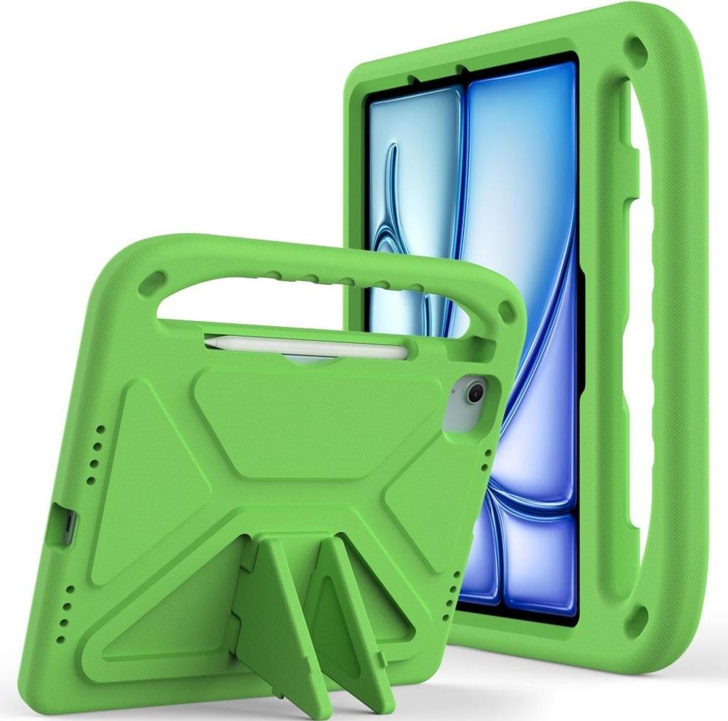 iPad Air 11 (2024/2025/2026) / Pro 11 (2024/2025) Hülle - Coverup Stoßfeste Kinderhülle - Grün
