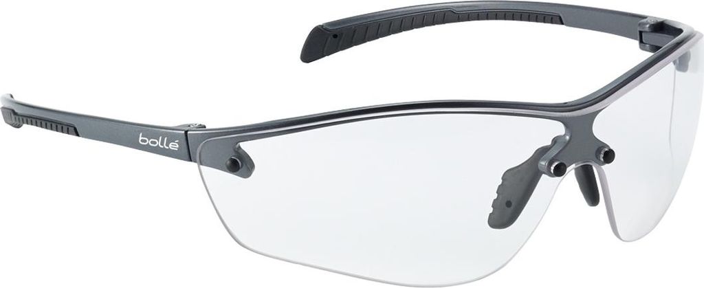 Schutzbrille Bolle Silium Transparent Flex 160O Platin Beschichtung