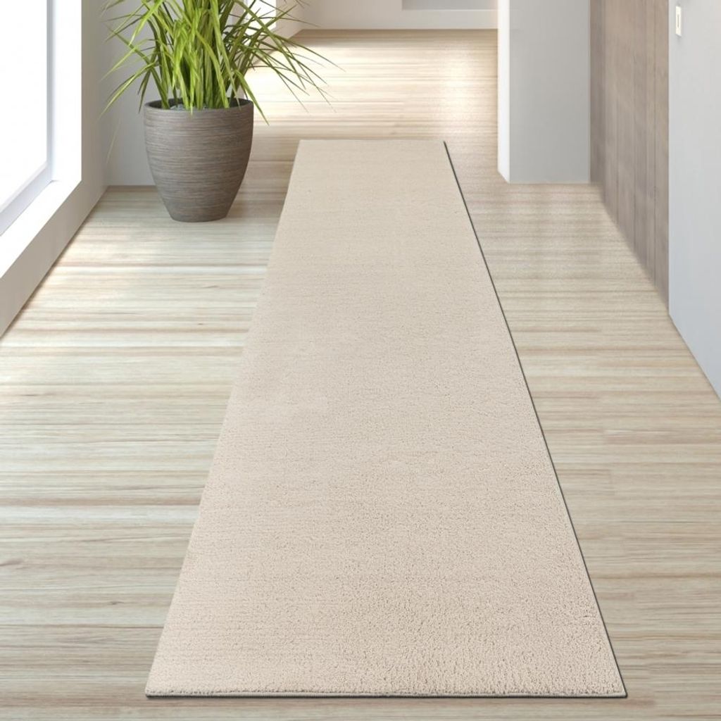 Tapis crème doux, facile d'entretien et lavable pour un Image du produit 