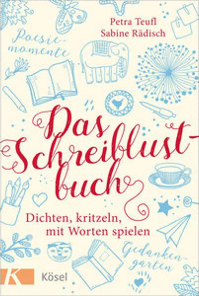 Journal d'écriture créative Das Schreiblustbuch pour adultes et ados