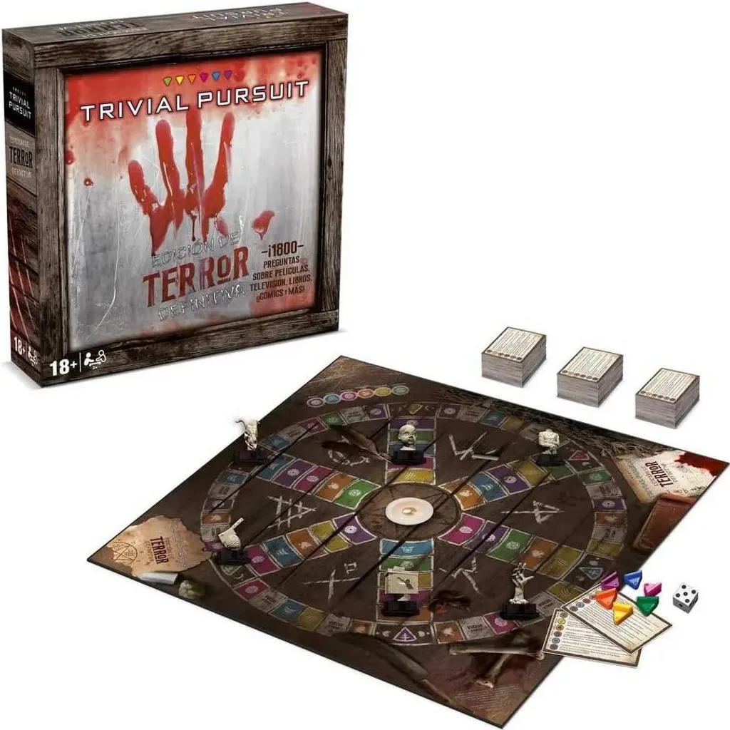Winning Moves Trivial Pursuit Horror Boîte Brune 600 Questions Genre
