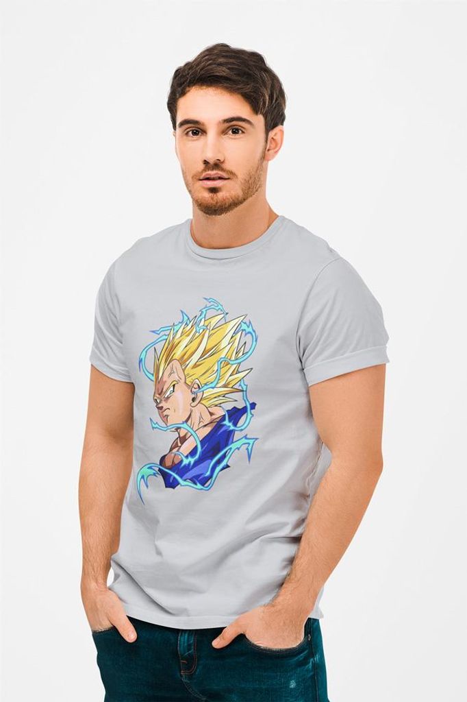 D&B Uni Polo AN00005_Dragon Ball_Grau-Größe 3XL