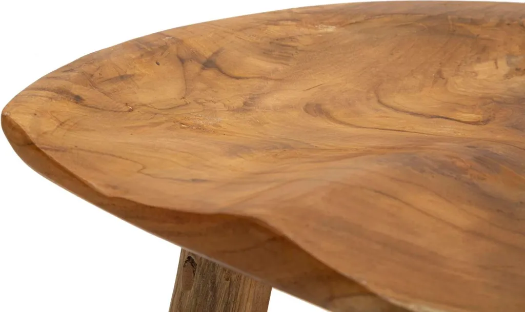 Tabouret gain de place marron pour optimiser les petits espaces - 6