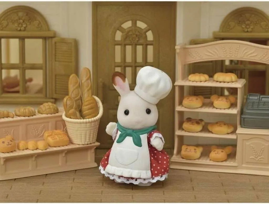 Sylvanian Families 5536 Le Set Boulangerie pour Grande Maison Éclairée