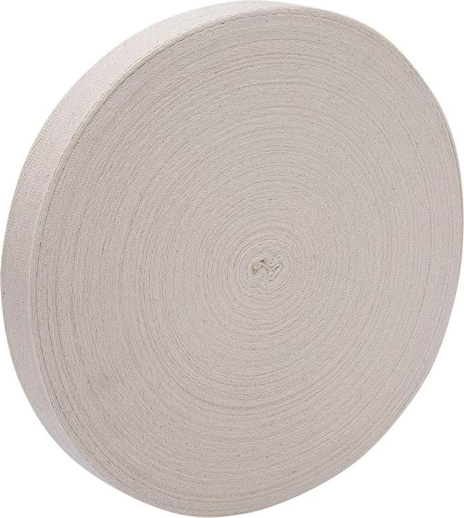 Bonsai Tape Boomverband Katoenwikkeltape - Enten Boombindriem - Bonsai Tuingereedschap - 2cm in Weiß - Gartenaccessoires
