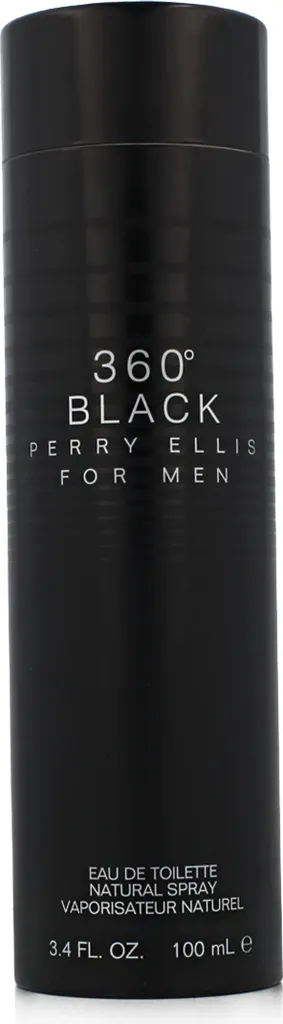 Parfum Homme Longue Tenue Perry Ellis 360 Black Eau de Toilette Noir 100ml