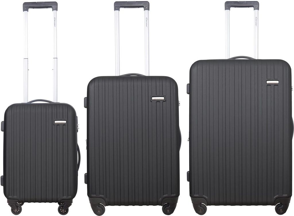 Rhodes Taschenset 3-tlg. Schwarz