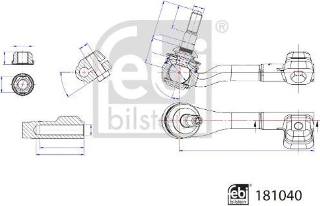 Rotule de direction pour i3 Febi 181040 : Restaurez votre précision