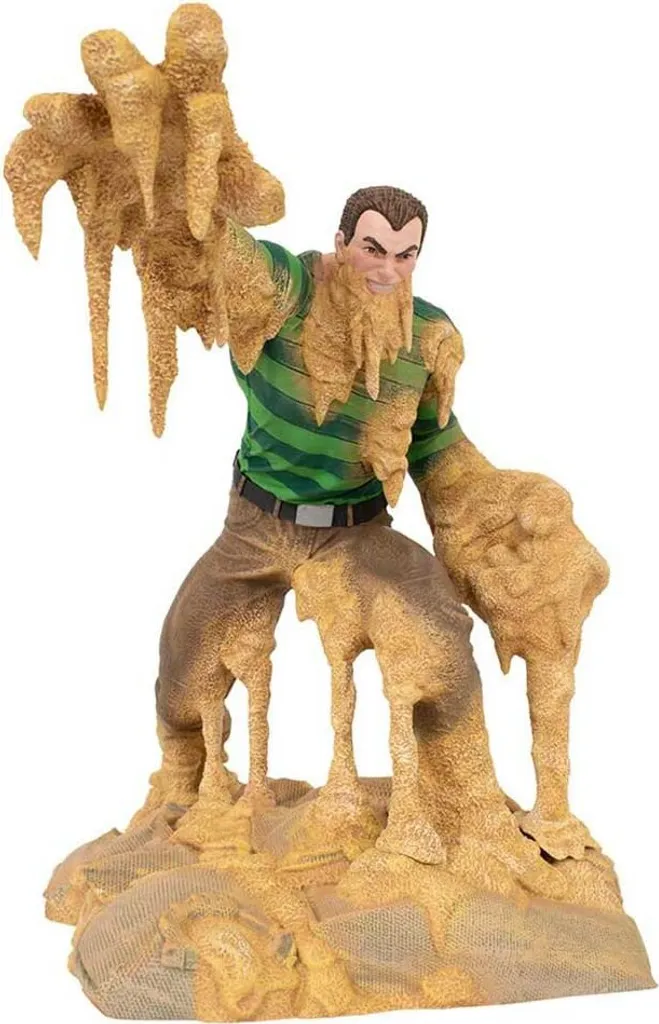 Statue Sandman Marvel Gallery 25 cm - Détails Sculpturaux en Sable PVC