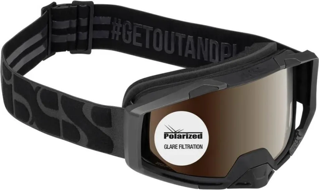 Lunettes de soleil polarisantes Trigger+ Schwarz pour le sport et l'été