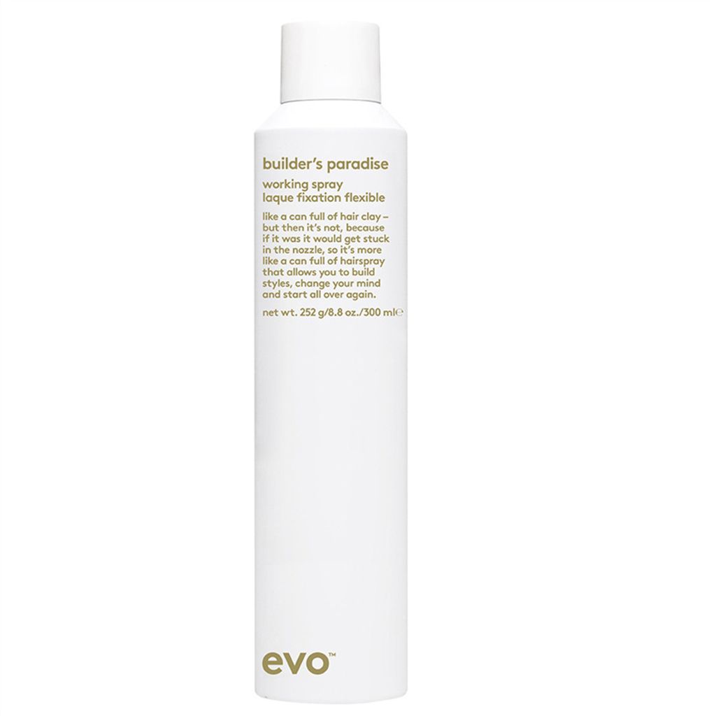 Evo Style Builder's Paradise Working Spray 300ml - Haarspray mit mittlerem Halt
