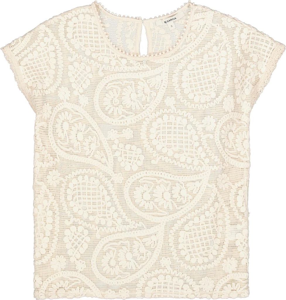Garcia O260026_ladies shirt ss ecru M Produktbild 