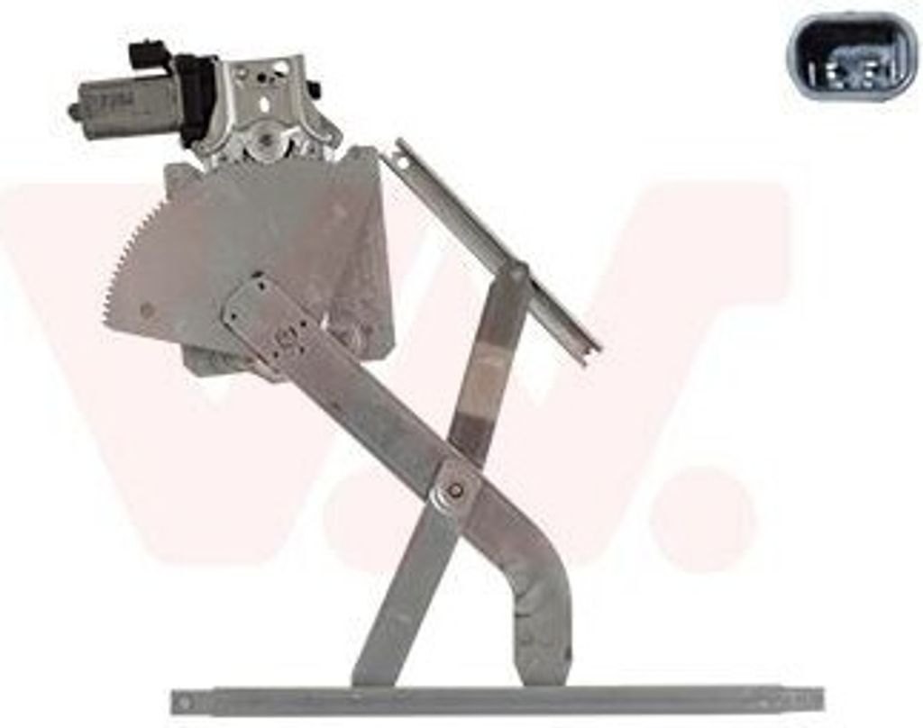 VAN WEZEL 5387262 Elektrischer Fensterheber Vorne Rechts für TOYOTA COROLLA Liftback (E11) COROLLA Compact (E11) Corolla Kombi (E11) COROLLA (E11)