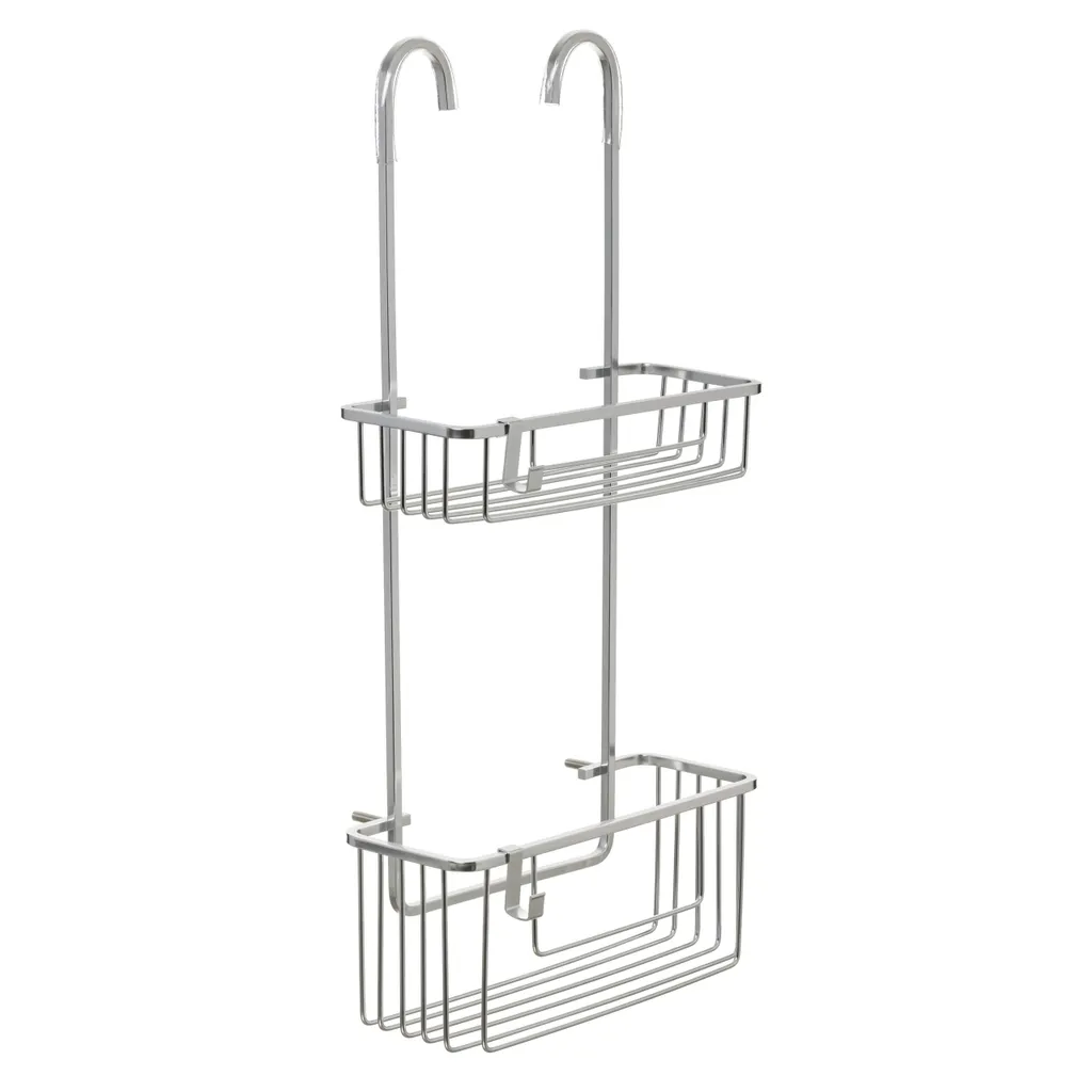 Serviteur de Douche sans Perçage en Aluminium pour Ranger vos Produits