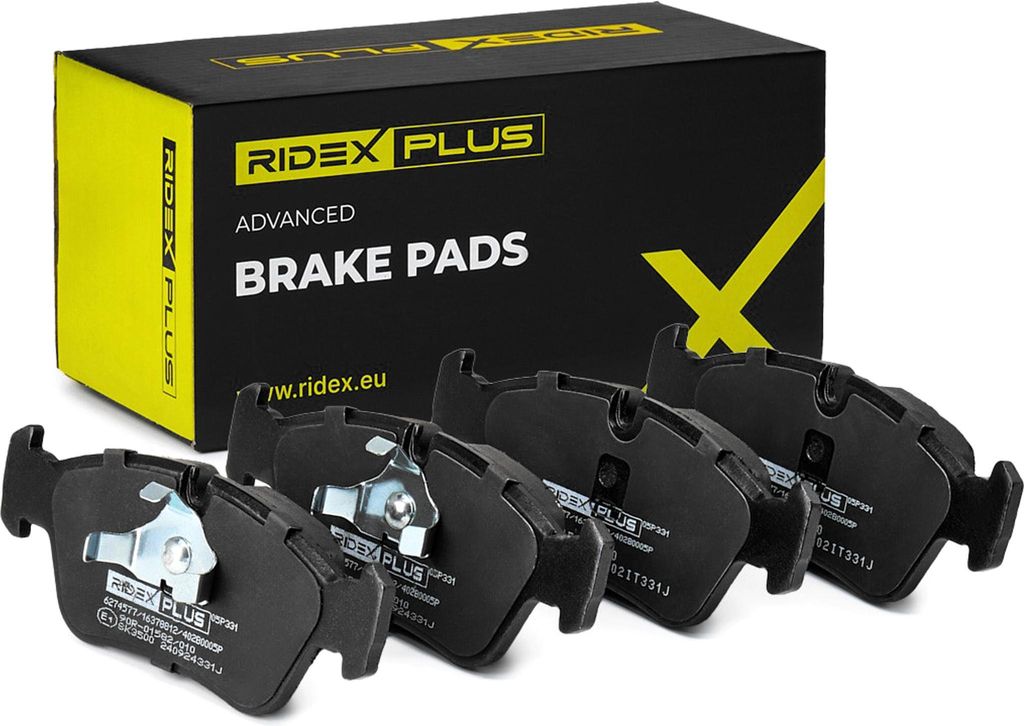RIDEX PLUS Bremsbeläge Satz Vorne Bremsklötze für BMW 3 Limousine (E46) 402B0005P