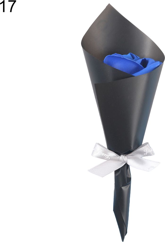 Seifenblumen Mini Realistische charmante romantische fälschliche ewige Seifenblume zum Valentinstag-17