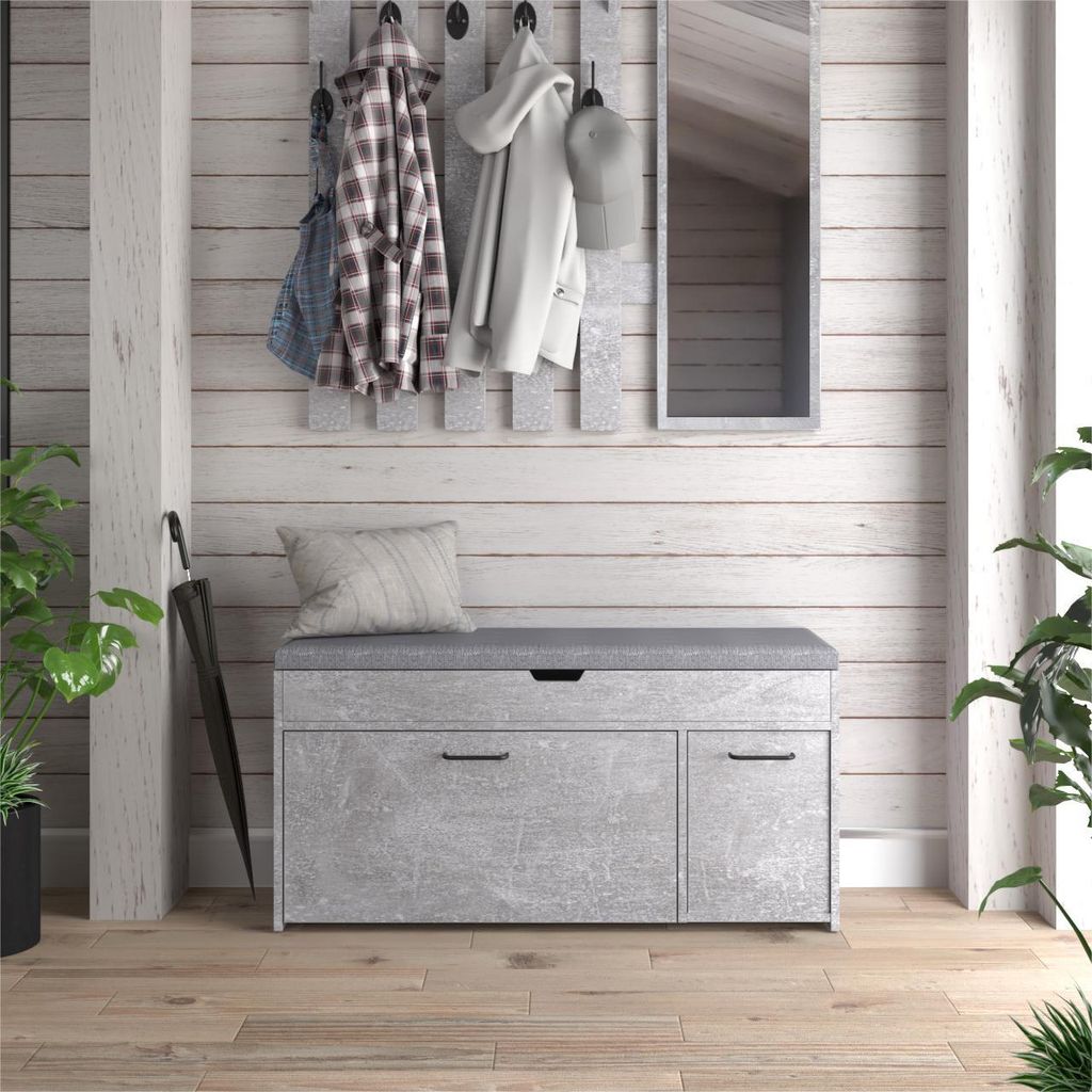 Mondeer Banc à chaussures avec assise Banc à chaussures Image du produit 