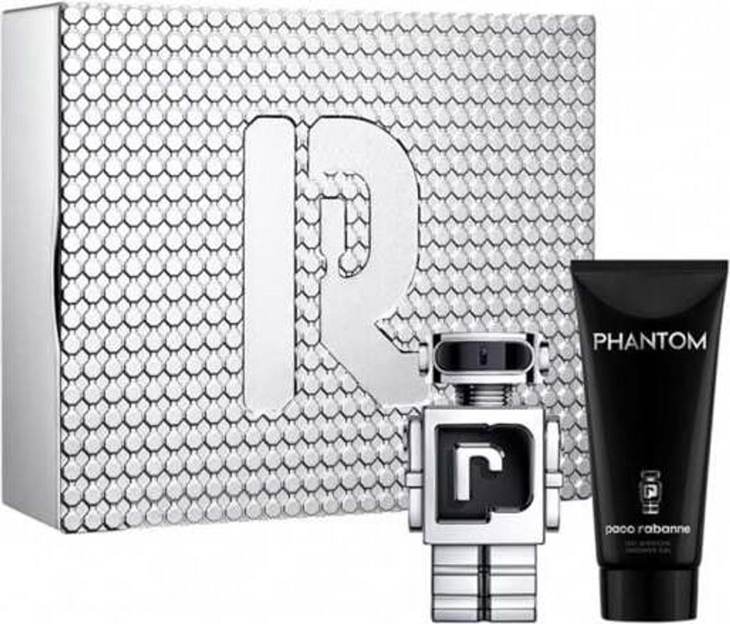 Paco Rabanne Phantom Giftset Edt Spray 50ml/Shower Gel 100ml 150 ml