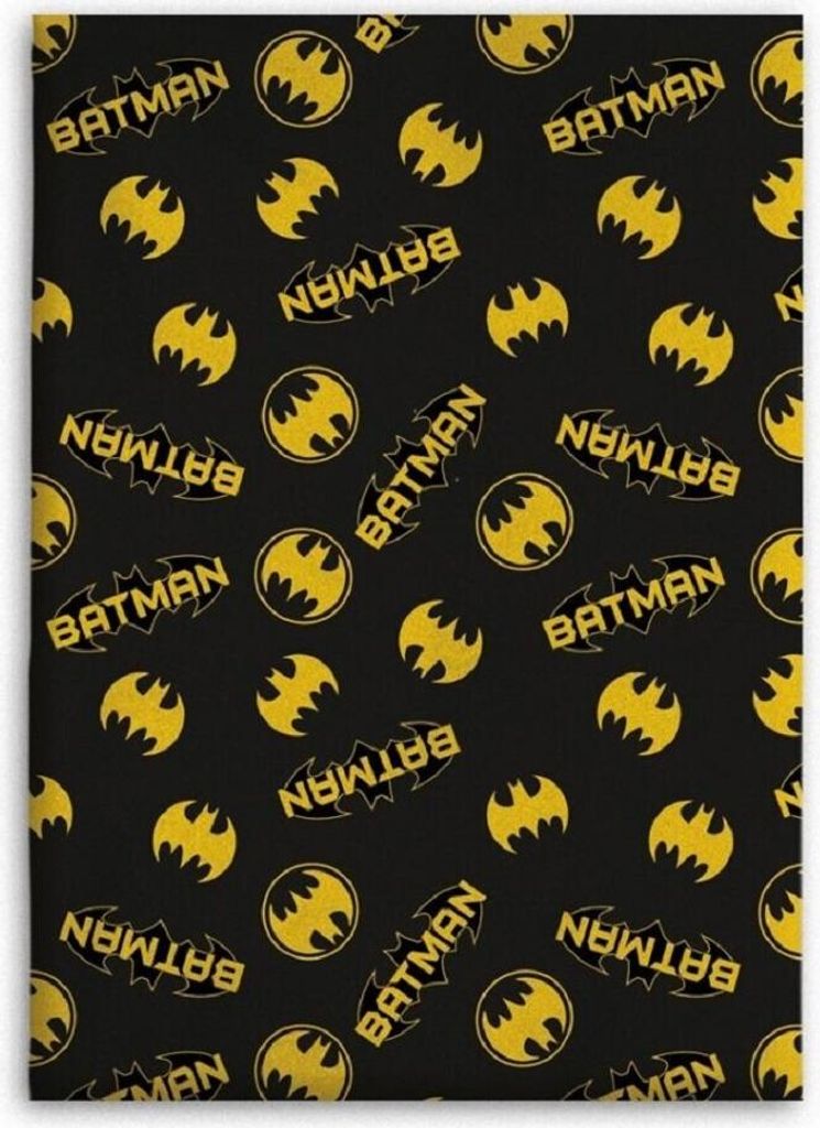 Batman Wohndecke Set 110x150 cm – Flauschige Decke Produktbild 