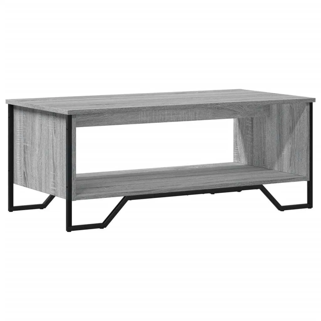 SYFAX™ Tavolino Salotto Grigio Sonoma 100x51x40cm - Top Qualità