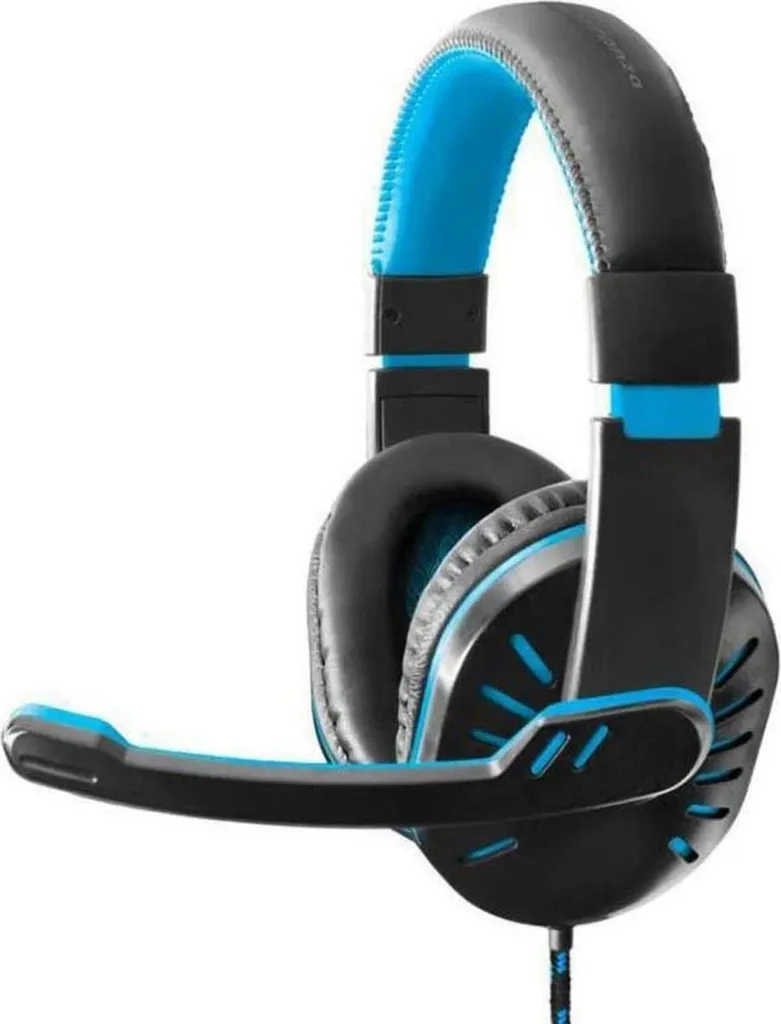 Cuffie Gaming Esperanza EGH330B Crow Blu/Nere con Microfono