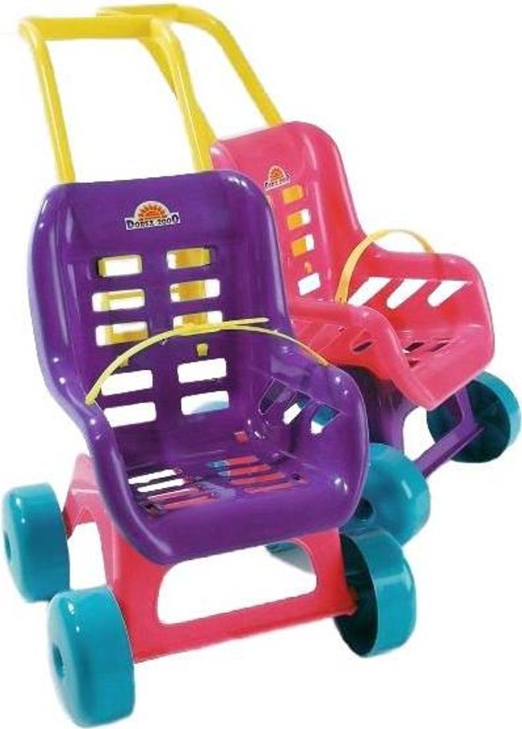 Kinderwagen für Puppen - rosa