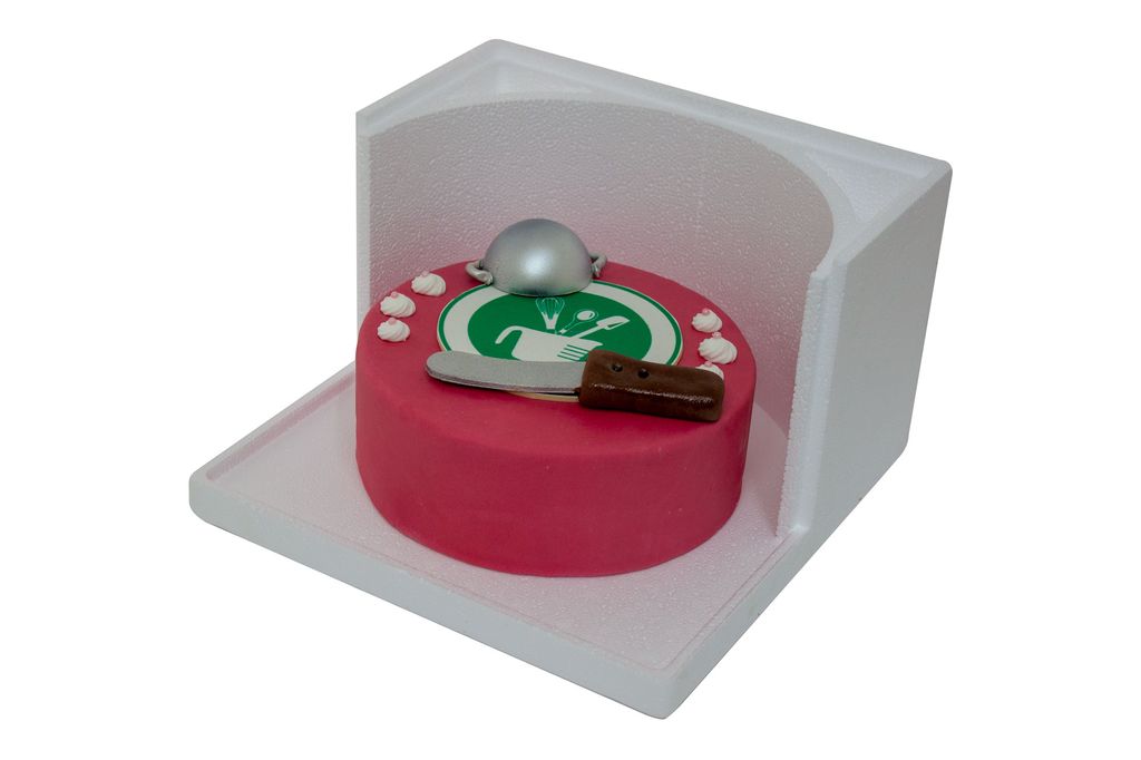 Tortenbox Tortenschachtel Tortenkarton Kuchenbox Isoliert/Stabil bis °25cm