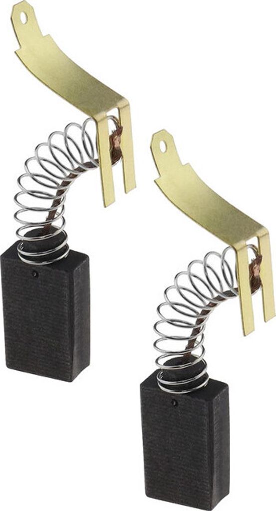 2x Trade-Shop Kohlebürsten Motorkohlen Schleifkohlen 6,3 x 12,5 x 23/24mm kompatibel mit Hilti TE 60 TE 72 TE60 TE72 ersetzt 72565 / Bohrhammer