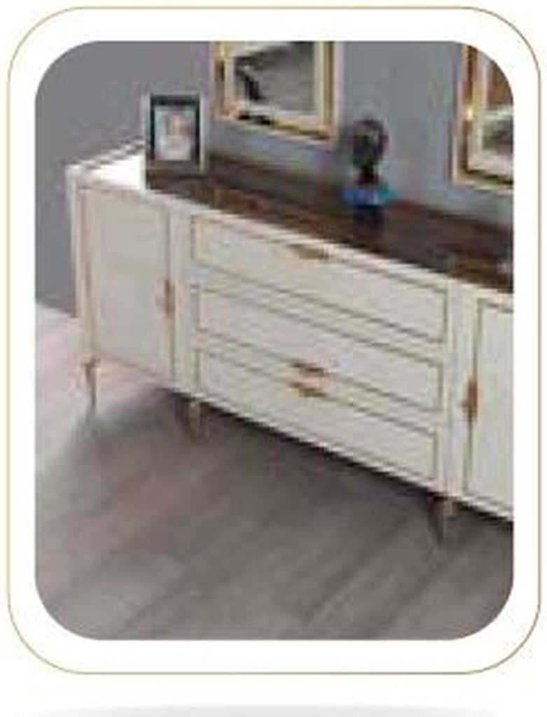 Konsolentisch Spiegel Sideboard xxl Konsole Kommode Sideboards Kommoden 3tlg set