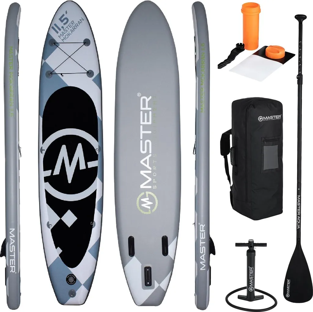 Planche de Stand Up Paddle Aqua Mokarran 11.5 MASTER - Idéal Randonnée