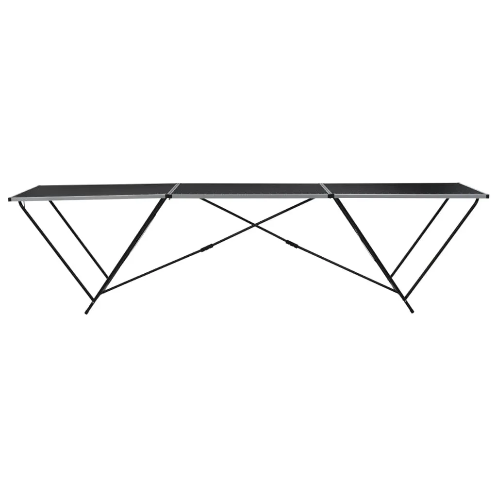 Table à tapisser 3 mètres vidaXL stable et légère en aluminium - 2