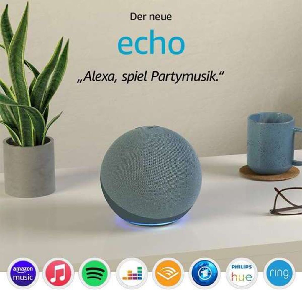 Amazon Echo (4.) Niebieski/Szary Zdjęcie produktu 8