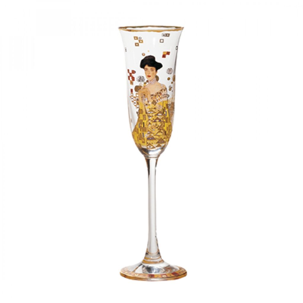 Goebel Gustav Klimt - Adele Bloch-Bauer (Sektglas, Glas) Image du produit 