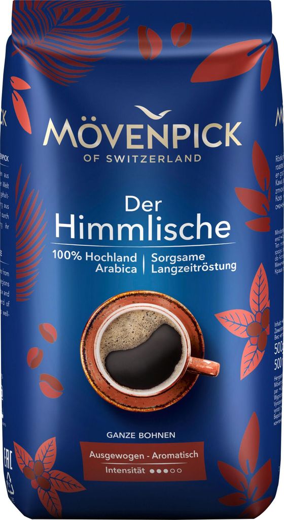 Mövenpick DER HIMMLISCHE, 500g Bohnen Produktbild 