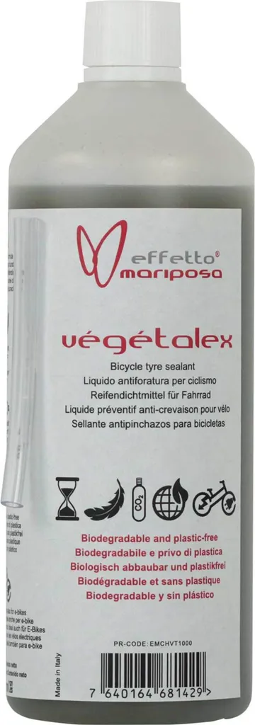 Liquide préventif tubeless Effetto Mariposa Tmel Endetalex format 1000ml