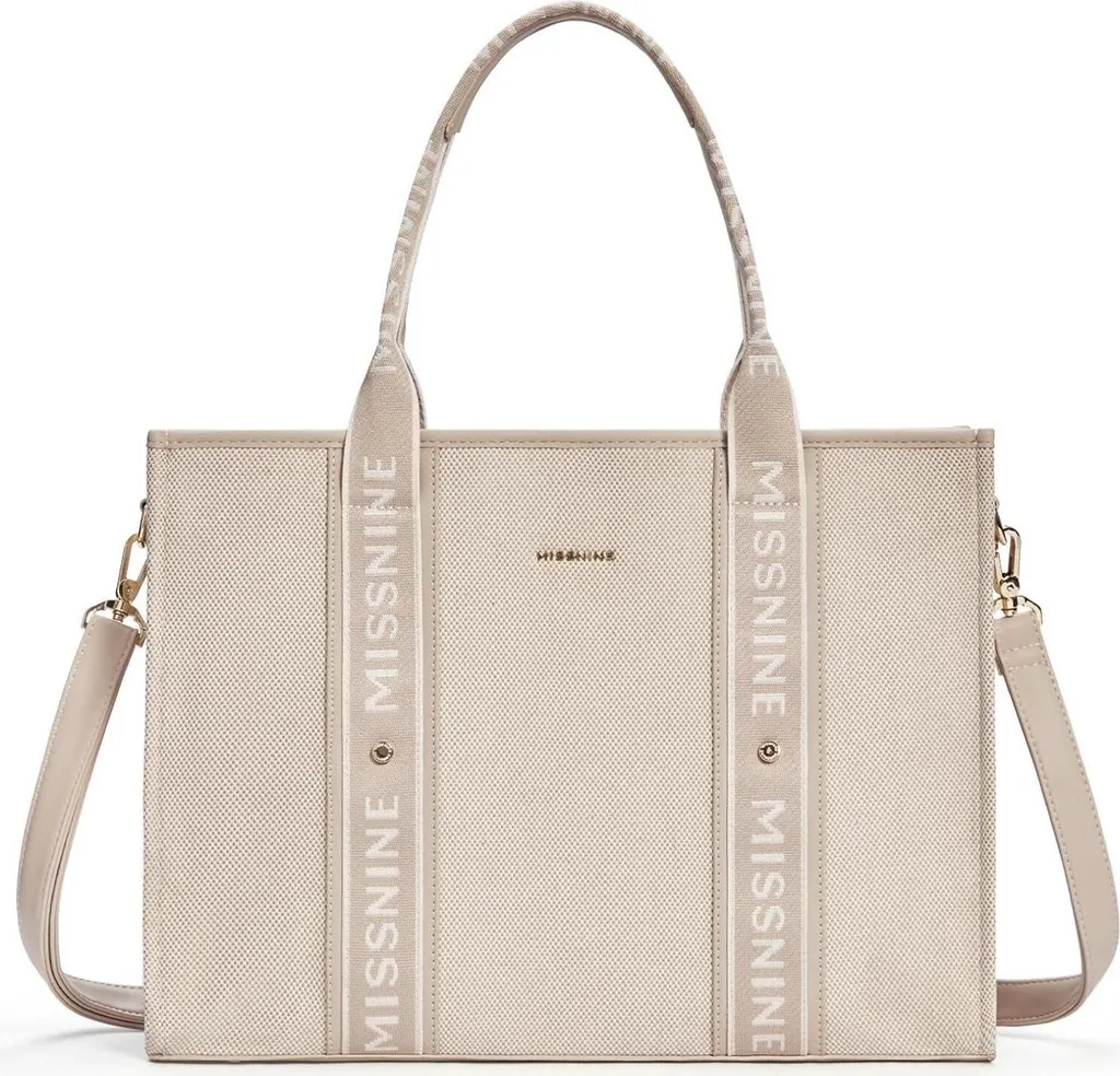 Sac de Travail Kaki pour Femme Idéal Ordinateur 15,6 Pouces et Cours