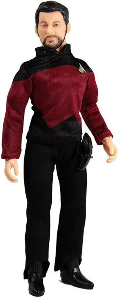 Figurine Riker Star Trek TNG 20 cm - Finition Haute Précision Trekkie