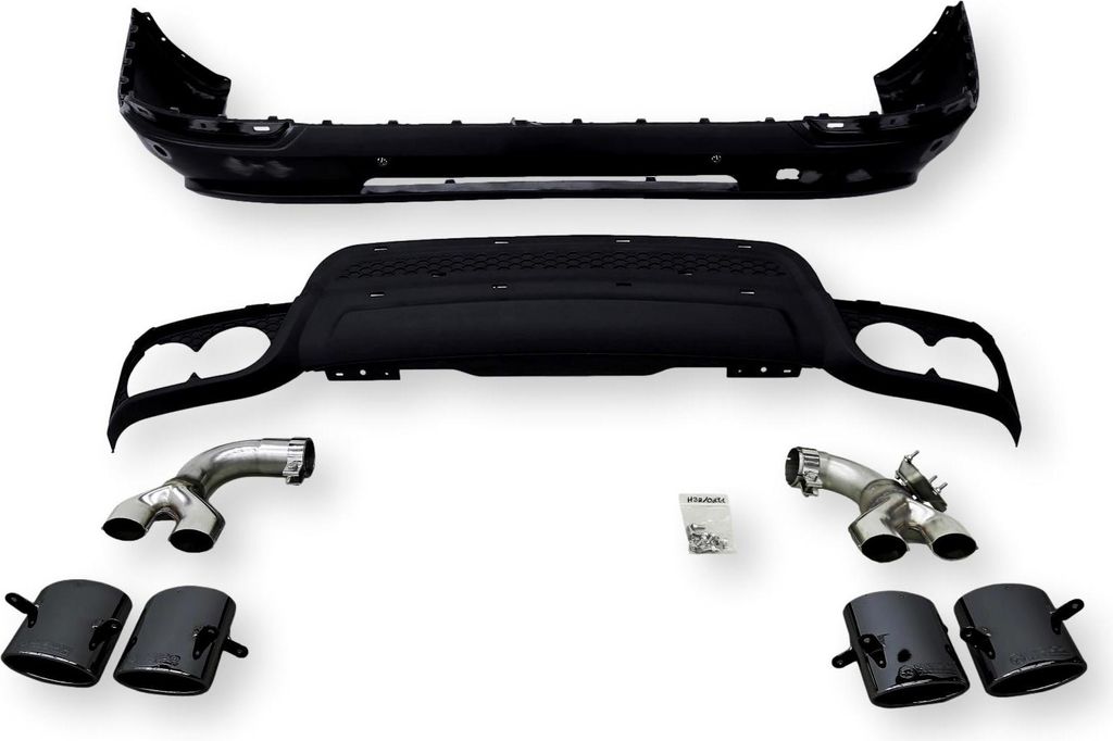 HEICO Volvo XC90 2016-2023.5 Bodykit mit Diffusor + Auspuffblenden T6 T8