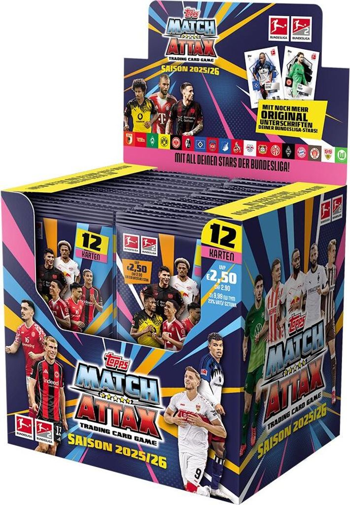 Topps Match Attax Bundesliga 2025/26 - 1 Display (36 Produktbild 