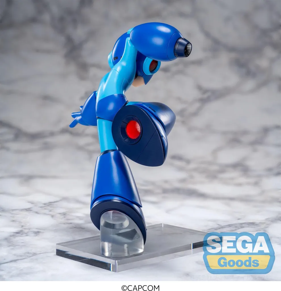 Mega Man Statue 19 cm en PVC Premium - Finition Détaillée Luminasta