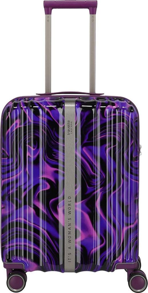 travelite carrello Lascana Edition 4W Trolley Purple Swirl Immagine del prodotto 