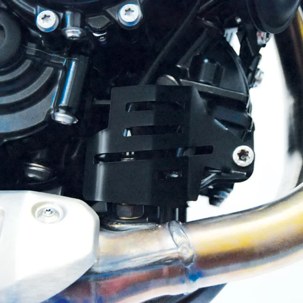 Cache de protection sonde Lambda Isotta noir pour moto BMW F 850 GS