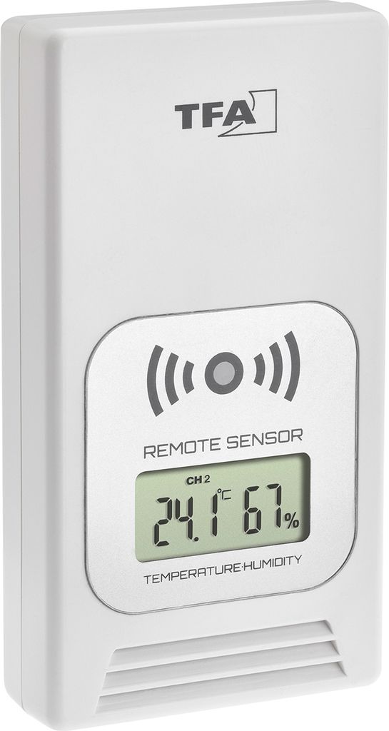 TFA - T/H Display Sender 30.3241.02 - weiß Produktbild 