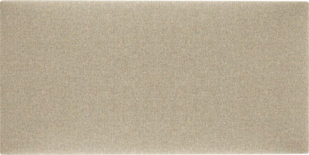 Wandkissen Solid creme-beige Gewebte-Optik 30 x 60 cm Produktbild 